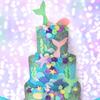 Bakery Bling Glittery Sugar Sprinkles for Desserts & Drinks, Baking & Cocktails | Nut-Free, Kosher, Dairy-Free - 3 oz (Mermaid Magic) view 3