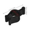 GOOHOCHY 50pcs Black Plastic Pump Lock Clips for Cosmetic Bottles, Lotion and Shampoo Dispenser Secure Collar Clips for Travel Toiletry and Refillable Pump Bottles view 2