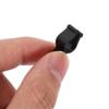 GOOHOCHY 50pcs Black Plastic Pump Lock Clips for Cosmetic Bottles, Lotion and Shampoo Dispenser Secure Collar Clips for Travel Toiletry and Refillable Pump Bottles view 4