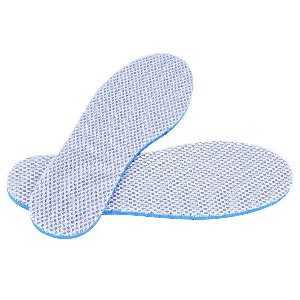 Dual Side Breathable Sponge Shoes Insole for Sneakers and Casual Shoes, Cushioned Elastic Insert for Walking Running Hiking, Removable Washable Pair, Multiple Sizes (37-38 Size)
