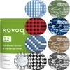 32 Pack Dexcom G7 Overpatches with Reusable Hardshell Cover, Waterproof Adhesive Patches for Dexcom G7 & Stelo, Reduce Compression Lows Breathable and Hypoallergenic Up to 15 Days (Camo & Plaid) view 1