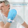 GAROZATION Anti-scratch Fixing Gloves with Strap for Elderly Patients Polyester Hand Pair Protective Hand Braces and Tube Holders for Bedridden Use view 4