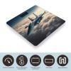 Aircraft Fighter Jets Scale for Body Weight Safe Rounded Corners Tempered Glass Digital Bathroom Scale LED Display 400lb Capacity Weight Scales with High Precision Sensors view 3