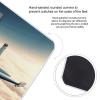 Aircraft Fighter Jets Scale for Body Weight Safe Rounded Corners Tempered Glass Digital Bathroom Scale LED Display 400lb Capacity Weight Scales with High Precision Sensors view 4