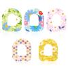 10pcs Adhesive Patches for Omnipod 5, Waterproof Sensor Overpatch Cover Breathable Adhesive Tape Grip Sensor Stickers for Omni Pod 5 Accessories Parts(Floral Daisy Print) view 1