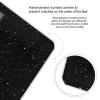 Black Glitter Scale for Body Weight Safe Rounded Corners Tempered Glass Digital Bathroom Scale LED Display 400lb Capacity Weight Scales with High Precision Sensors view 4