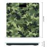 Camo Green Scale for Body Weight Safe Rounded Corners Tempered Glass Digital Bathroom Scale LED Display 400lb Capacity Weight Scales with High Precision Sensors view 2