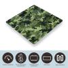 Camo Green Scale for Body Weight Safe Rounded Corners Tempered Glass Digital Bathroom Scale LED Display 400lb Capacity Weight Scales with High Precision Sensors view 3