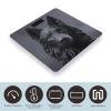 Black German Shepherd Scale for Body Weight Safe Rounded Corners Tempered Glass Digital Bathroom Scale LED Display 400lb Capacity Weight Scales with High Precision Sensors view 3