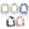 10pcs Waterproof Overpatches for Omnipod 5, Breathable Adhesive Patches Oil Floral Print CGM Sensor Cover Tape Secure Grip Stickers for Omnipod 5 Accessories view 1
