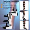 PLiLiEI 1pc Adjustable Hinged Post Op Knee Brace Immobilizer for Pain Relief & Support - for Thigh, Knee, Ankle & Foot(Left,Large) view 2