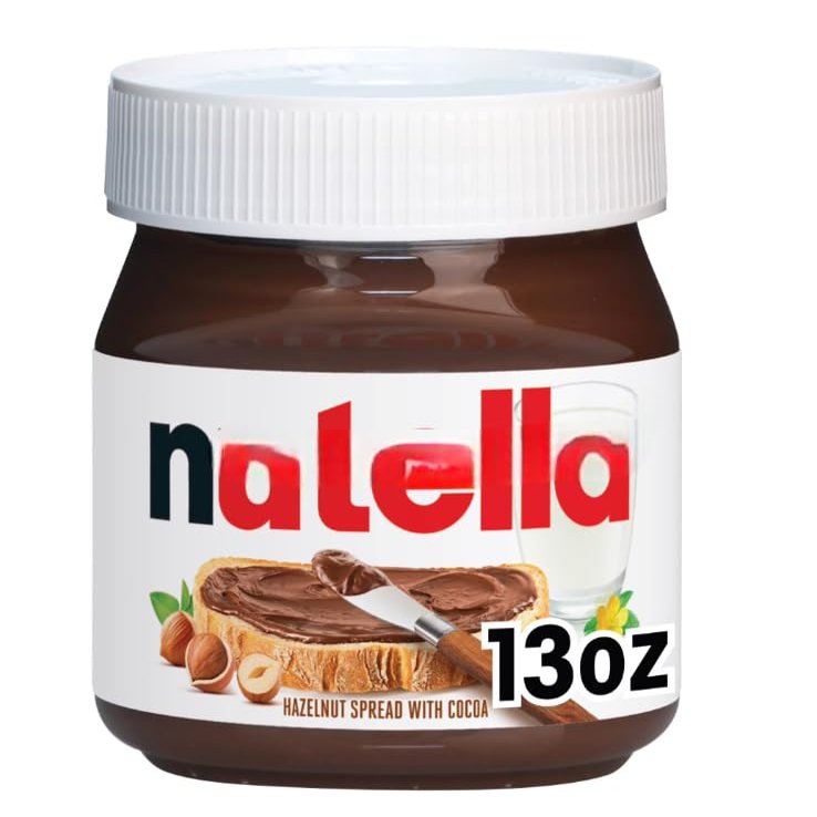 Hazelnut Cocoa Spread, Creamy Chocolate Nut Spread for Toast, Pancakes & Desserts, 13 oz Jar