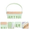 Silicone Scalp Shampoo Brush Hair Scalp Massager with Soft Bristles for Wet and Dry Hair and Dandruff Removal in Shower view 2