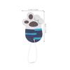 HOMOCONO 4pcs Compressed Pulp Cat Paw Dish Washing Sponges, Highly Absorbent Scrub Sponges for Multi-Purpose Cleaning and Household Use, Navy Blue with Hanging Rope view 2