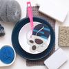 HOMOCONO 4pcs Compressed Pulp Cat Paw Dish Washing Sponges, Highly Absorbent Scrub Sponges for Multi-Purpose Cleaning and Household Use, Navy Blue with Hanging Rope view 4