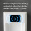 Wall-Mounted Men's Urinal with Lint Sensor & Anti-Clog Design - Perfect for Bathrooms, Bars, Gyms, Airports & Public Restrooms view 3