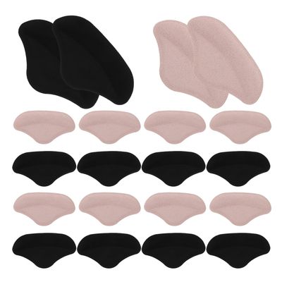 SOIMISS 20pcs Womens Heel Pads and Cushioned Heel Grips Liner Anti-wear Back Cushion Pads for High Self-Adhesive Foot Protectors for Daily Wear and Blister Prevention