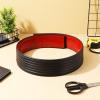 HOMOCONO Portable PVC Threshold Slope 1 Meter Long, Soft Black Non-Slip Floor Transition Strip for Wheelchair, Driveway, and Robot Vacuum Cleaner Entry Aid view 4