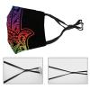 MZERSE Breathable Adjustable Balaclava Face Mask Illuminati Fatima Hamsa All Seeing Eye, Unisex Reusable Washable Soft Fabric Dustproof Mouth Cover Scarf for Outdoor Sports view 4