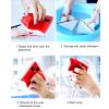 GAZOGJ Glass Cleaning Tools, Double Side Magnetic Window Cleaner Glass Wiper Cleaning Tool for Outside Washer Thickness 3-30Mm,15~24mm view 4