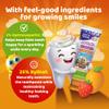 GuruNanda Kids Toothpaste with 2% Hydroxyapatite & 25% Xylitol, Fluoride-Free, Strawberry Mango Flavor, Safe if Swallowed, Gentle Formula for Young Teeth & Gums, 4.2 oz view 3