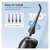 4Pcs Water Flosser Replacement TipsCompatible For MornwellF18/D52/F27/F09/F22/F23/F29/F32 Water Flosser Oral Irrigator,Nozzles(4black MIXED) view 4