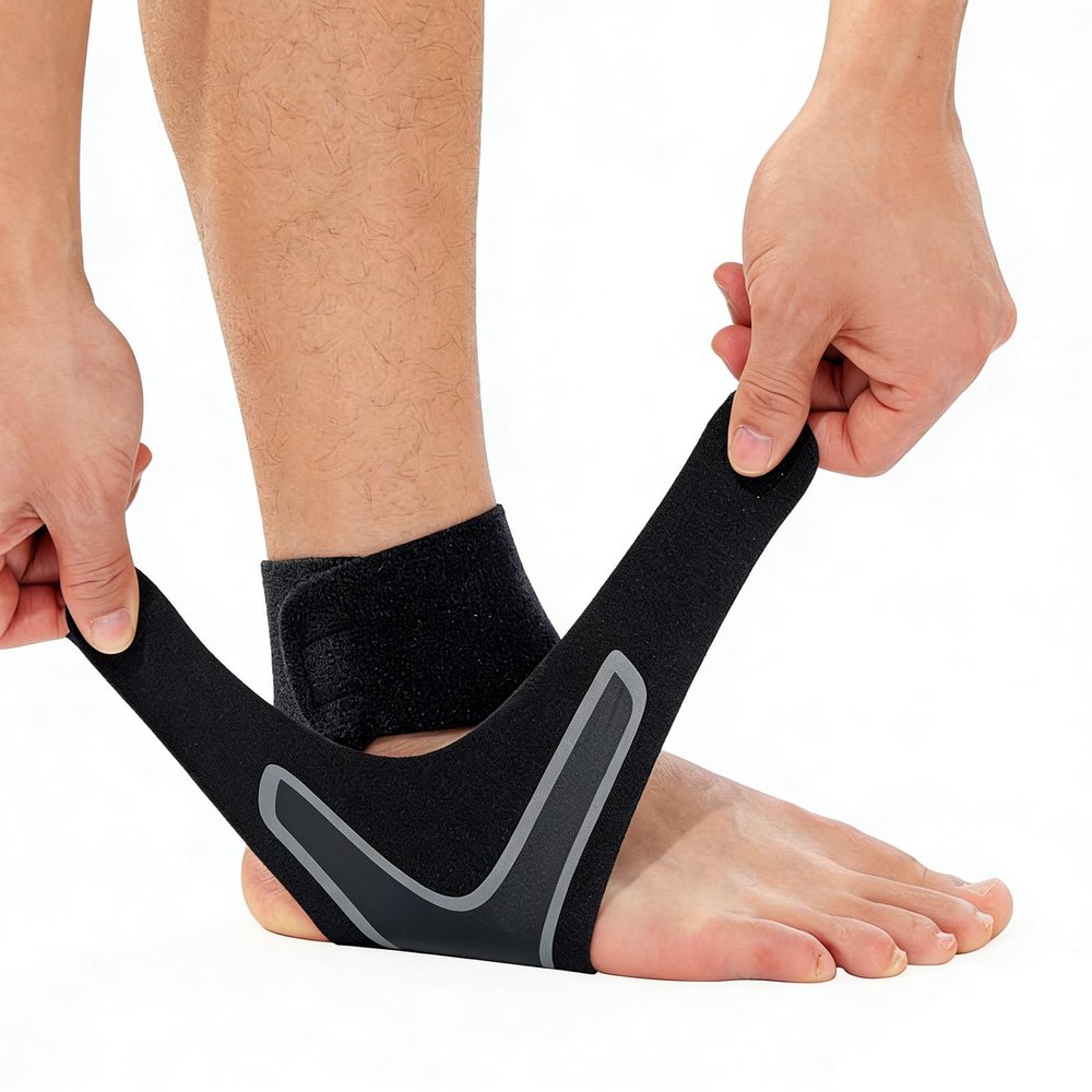 1 Pair Ankle Brace for Sprained Ankle, Achilles Tendonitis Brace Ankle Wrap for Men & Women Ankle Compression Sleeve, Plantar Fasciitis Relief Achilles Tendonitis Wrap, Tobillera Para Esguince de Tobillo (Small)