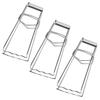 ABOOFAN 3pcs Stainless Steel Anti-scald Plate Clips Set, Portable Non-slip Dish and Bowl Grippers for Hot Pots and Microwave Use in Kitchen view 1