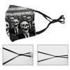 MZERSE Dustproof Windproof Balaclava Mouth Scarf Skull American Flag, Unisex Adjustable Ear Loops Reusable Washable Soft Fabric Face Mask for Cleaning Housework view 4