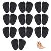 2026 Upgraded Metatarsal Pads for WomenBall of Foot Cushions Relief and ComfortNon-Slip Shoe Inserts for High HeelsOne Size Fits Any Heel Pads for Shoes (Black (10Pairs)) view 1