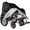 PGFDXDBNM Wheelchair Cover for EZ Lite Cruiser Deluxe Slim SX12, Watertight Heavy Duty Electric & Power Wheelchair Cover Outdoor Storage All Weather Rain Dirt Protection,Black view 1