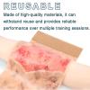 fnotlfue Simulated Burn Wound Model, 2-3 Degree Limb Burn Training Pad, Wearable & Reusable Burn Injury Simulation Model for Burn Care Practice, Medical Education and Teaching Demonstration view 4