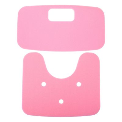 WRITWAA Bath Bench Cushion Cover: 2 Pcs Non-Slip Xpe Foam - Bathroom Shower Chair Cushion & Shower Stool Seat Mat - Bath Chair Mat for Seniors - Waterproof Easy-Clean