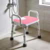 WRITWAA Bath Bench Cushion Cover: 2 Pcs Non-Slip Xpe Foam - Bathroom Shower Chair Cushion & Shower Stool Seat Mat - Bath Chair Mat for Seniors - Waterproof Easy-Clean view 4