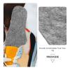 VICASKY Breathable Wool Felt Insoles for Winter Boots, Large Cuttable Soft Shoe Inserts Sweat Absorption for Men and Women Size L (27.5cm) view 3