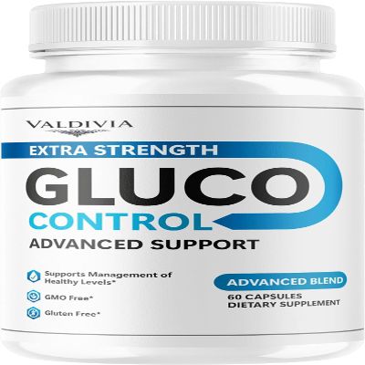 (2 Pack) Gluco Control - GlucoControl Capsules Advanced Support Supplement All Natural Pills Premium Formula BloodSupport Capsulas Multivitamin for Overall Health & Wellness, 120 Capsules for 2 Months