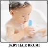 CHILDWEET 5 Sets Cradle Cap Brush and Comb Set for Newborns with Soft Bristles Scalp Care Bath Grooming Tool in Blue, Pink, Yellow, White, and Brown view 3