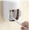 Automatic Toothpaste Dispenser, Wall Mount Squeezer, No-Drill Adhesive, Bathroom Accessories view 1