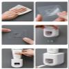 Automatic Toothpaste Dispenser, Wall Mount Squeezer, No-Drill Adhesive, Bathroom Accessories view 3
