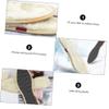 GOOHOCHY 2 Pairs Thickened Winter Insoles Plush Shoe Cushions Warm Imitation Wool Inserts Breathable Sweat-Absorbing Foot Warmers for Men and Women Size 38 view 3