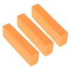 LALADEFIEE 3pcs Kitchen Limescale Rubber Eraser Stains Remover for Faucet and Bathroom, Non-Scratch Orange Scrub Cleaner for Household Cleaning view 1