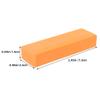 LALADEFIEE 3pcs Kitchen Limescale Rubber Eraser Stains Remover for Faucet and Bathroom, Non-Scratch Orange Scrub Cleaner for Household Cleaning view 2