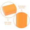 LALADEFIEE 3pcs Kitchen Limescale Rubber Eraser Stains Remover for Faucet and Bathroom, Non-Scratch Orange Scrub Cleaner for Household Cleaning view 3