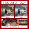 Stainless Steel Cleaner Scratch Remover, Nano Cleaning Paste Metal Polish Wax for Appliances, Sink, Oven, Fridge, Cookware, Removes Rust, Grease, Scuffs Restores Shine (4Pcs) view 4