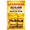 Mini Alfajores Chocolate Cookies, Dulce de Leche Filled Sandwich Cookies with Chocolate Coating, Gourmet Latin Dessert Treat, 16.7 oz Bags (Pack of 2) view 2