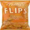 Tatty's Flips - Oven Baked Peanut Butter Puffs - 2 x 7oz. bags (200g) - No Aritificial Colors, Flavors or preservatives, 4G plant protein, non gmo, vegan view 1