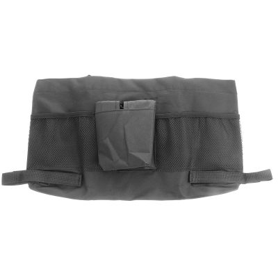 Abaodam Rollator Storage Bag Hanging Walker Organizer Portable Wheel Walker Pouch Black for Mobility Aid Travel and Daily Use