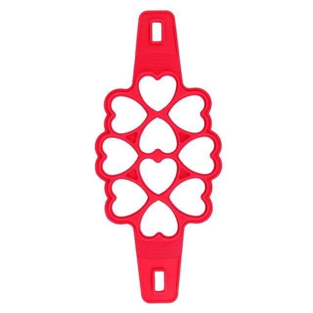 1Pcs Non Stick Silicone Fantastic Egg Pancake Maker - 10HEART
