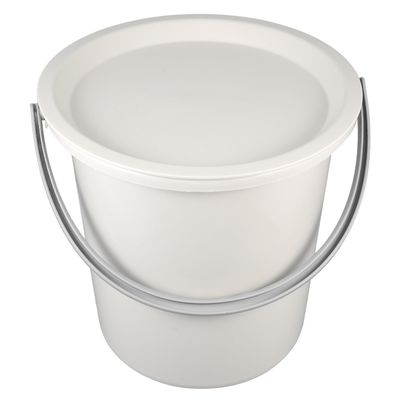 DECHOUS Portable Plastic Water Bucket with Lid 18l Medium Sturdy Storage Bucket for Household Cleaning, Laundry, and Water Storage