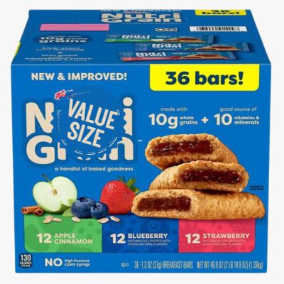 Breakfast Bars, Variety Pack, 1.3 oz, 36 ct